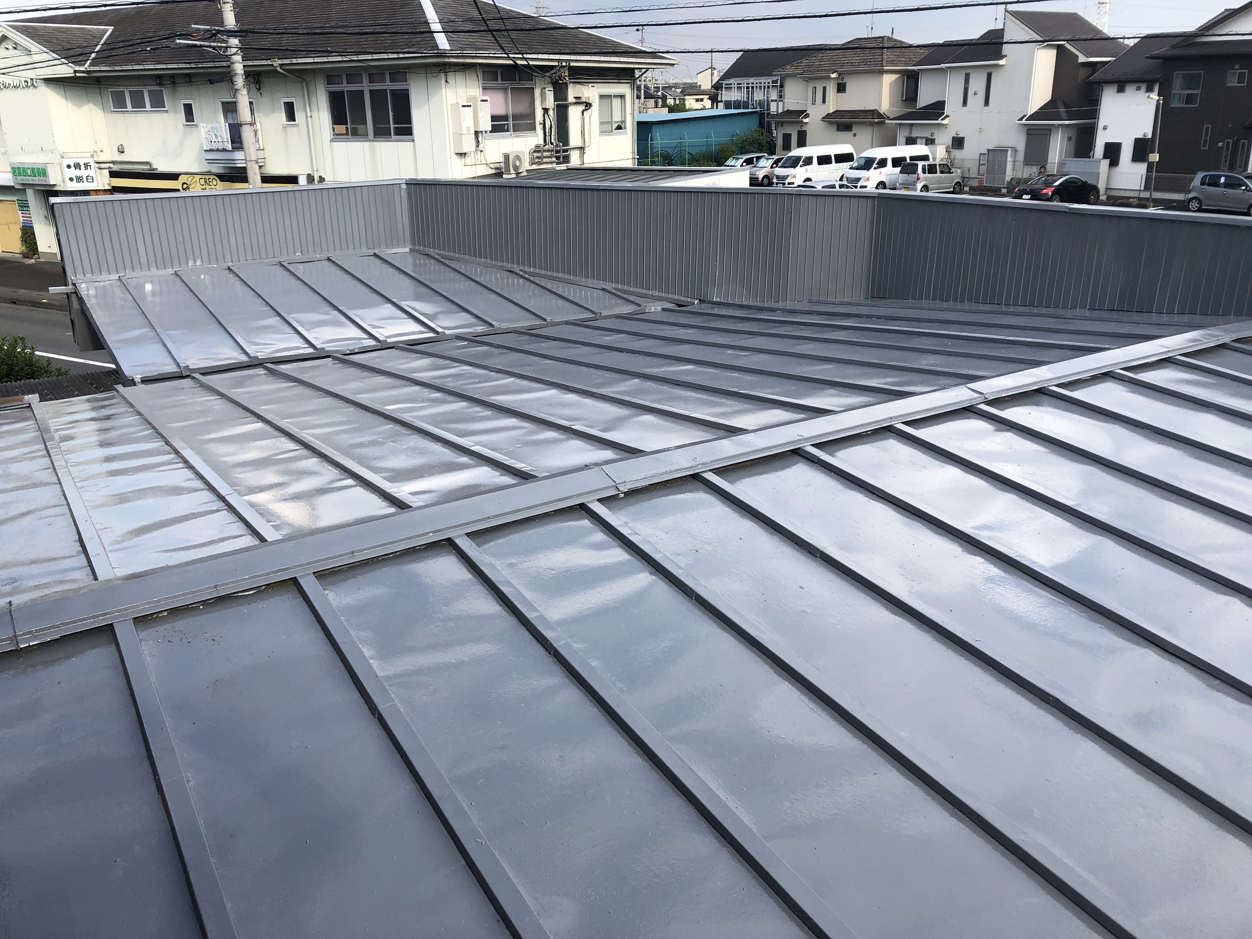 埼玉県鶴ヶ島市　屋根修繕 屋根塗装　雨漏り修理