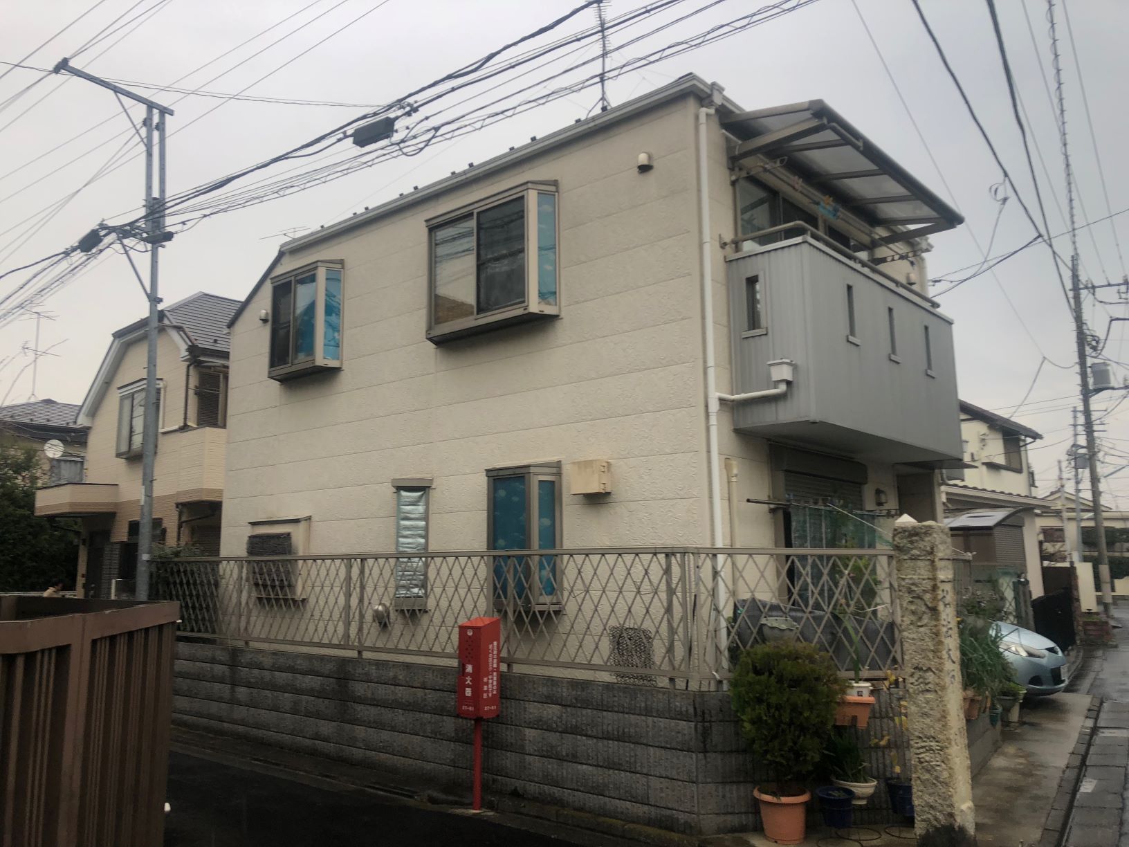 東京都杉並区　S様邸　外壁塗装　屋根塗装工事施工前