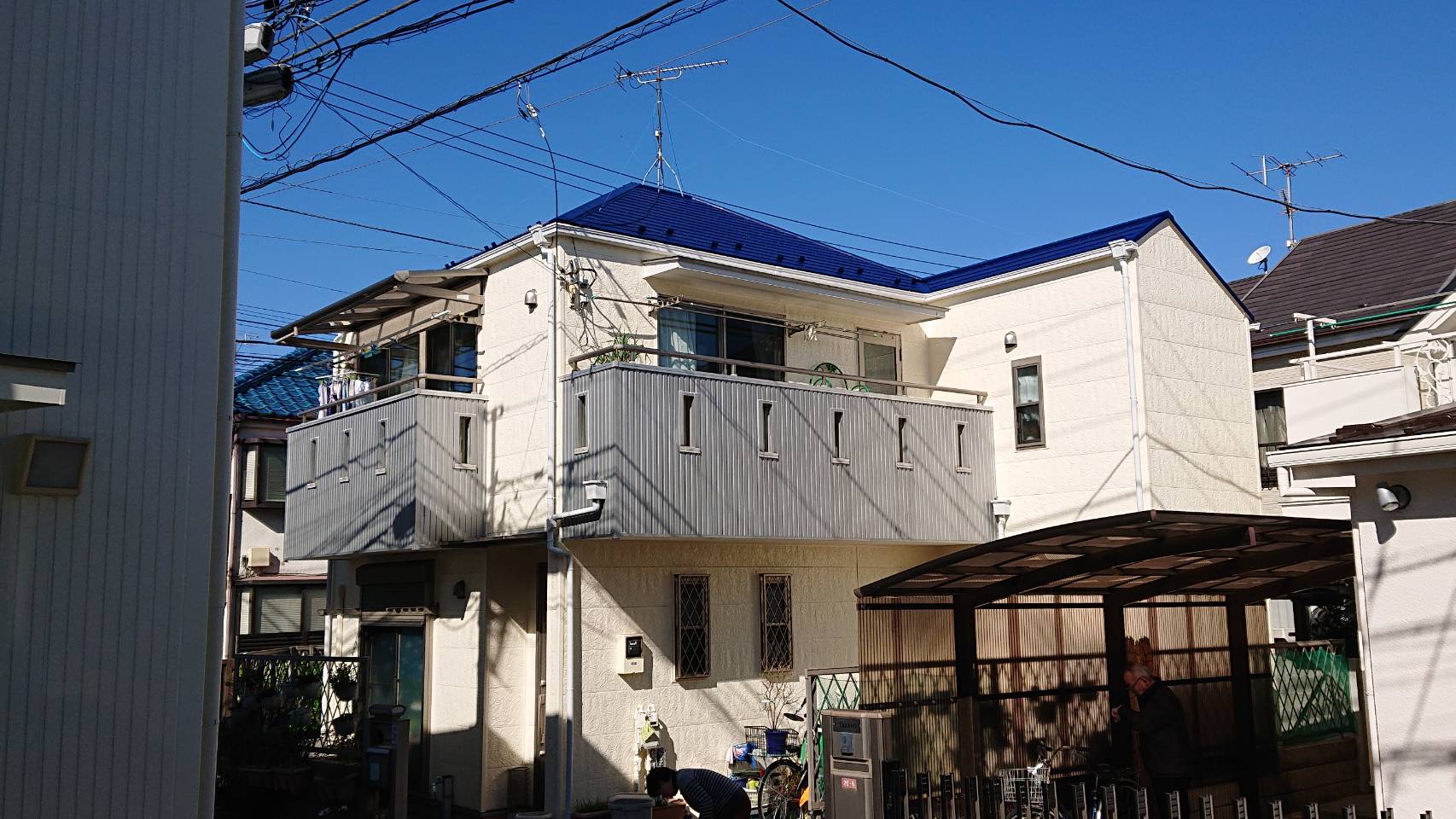 東京都杉並区　S様邸　外壁塗装　屋根塗装工事施工後