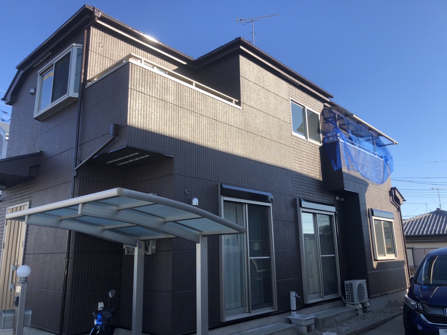 埼玉県富士見市　S様邸　外壁塗装屋根塗装施工後