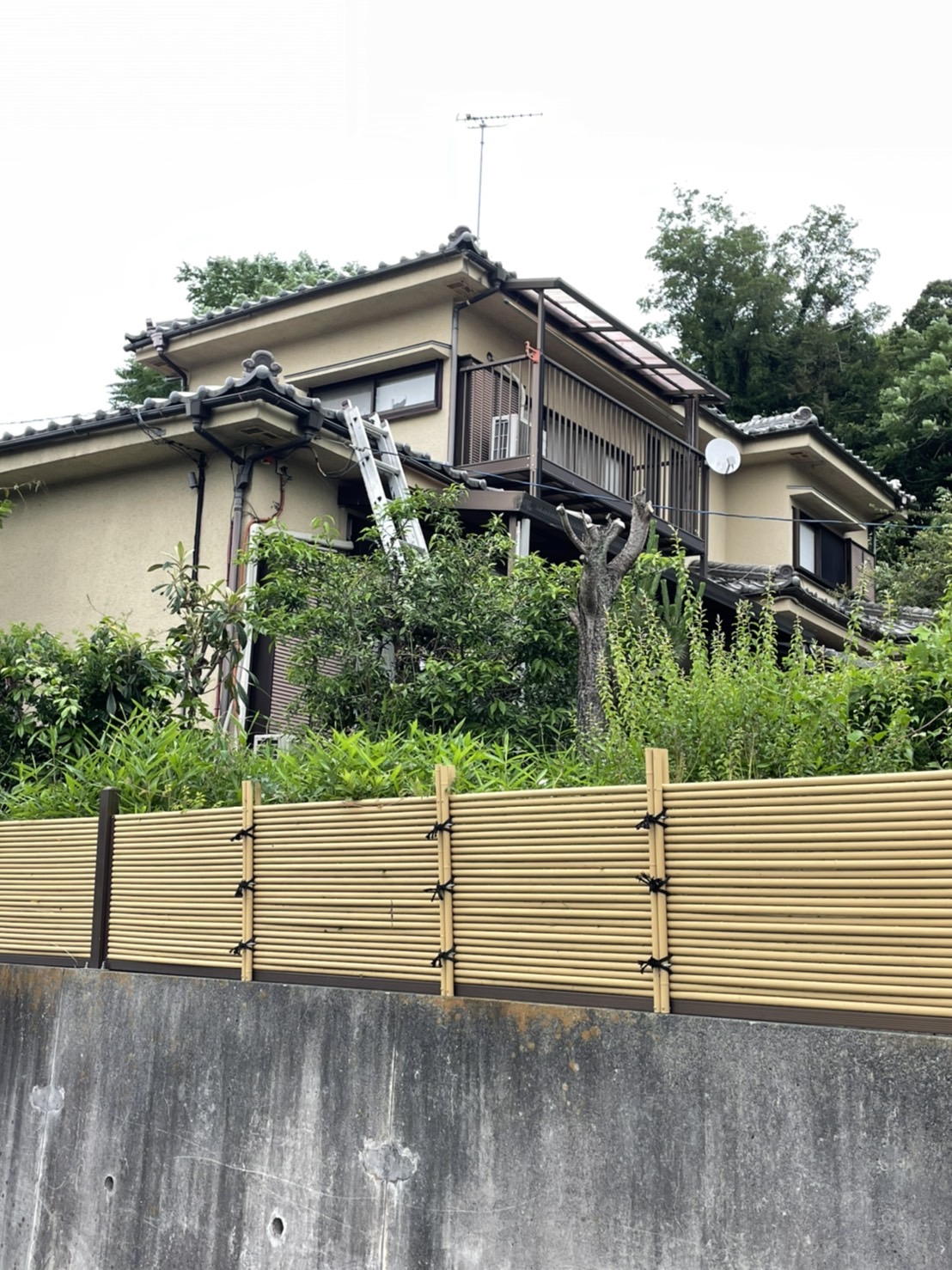 埼玉県ときがわ町　Ｓ様邸　外壁塗装工事施工前