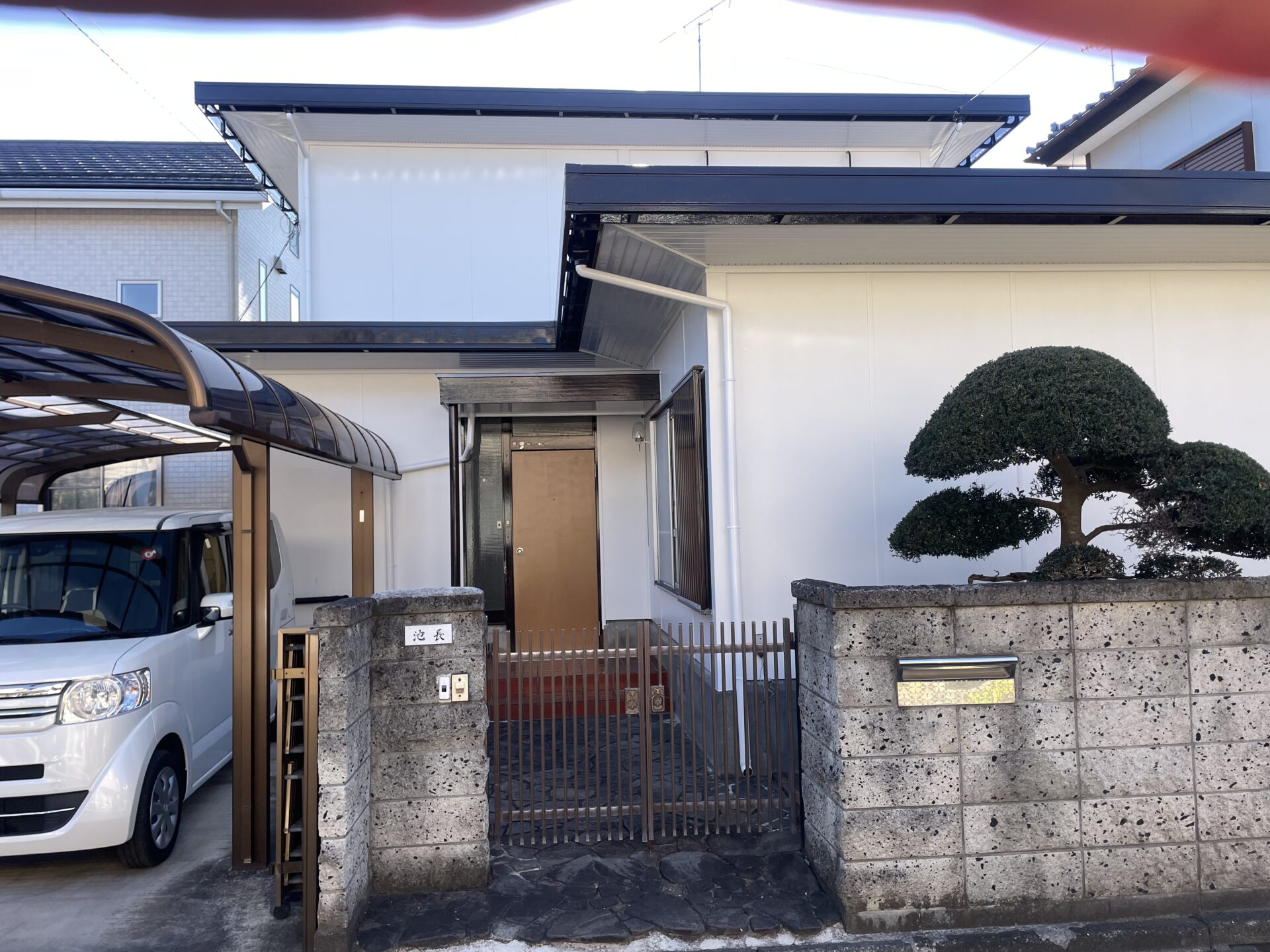 埼玉県川越市で屋根と外壁を無機ハイブリッド塗料で塗装を行いました！