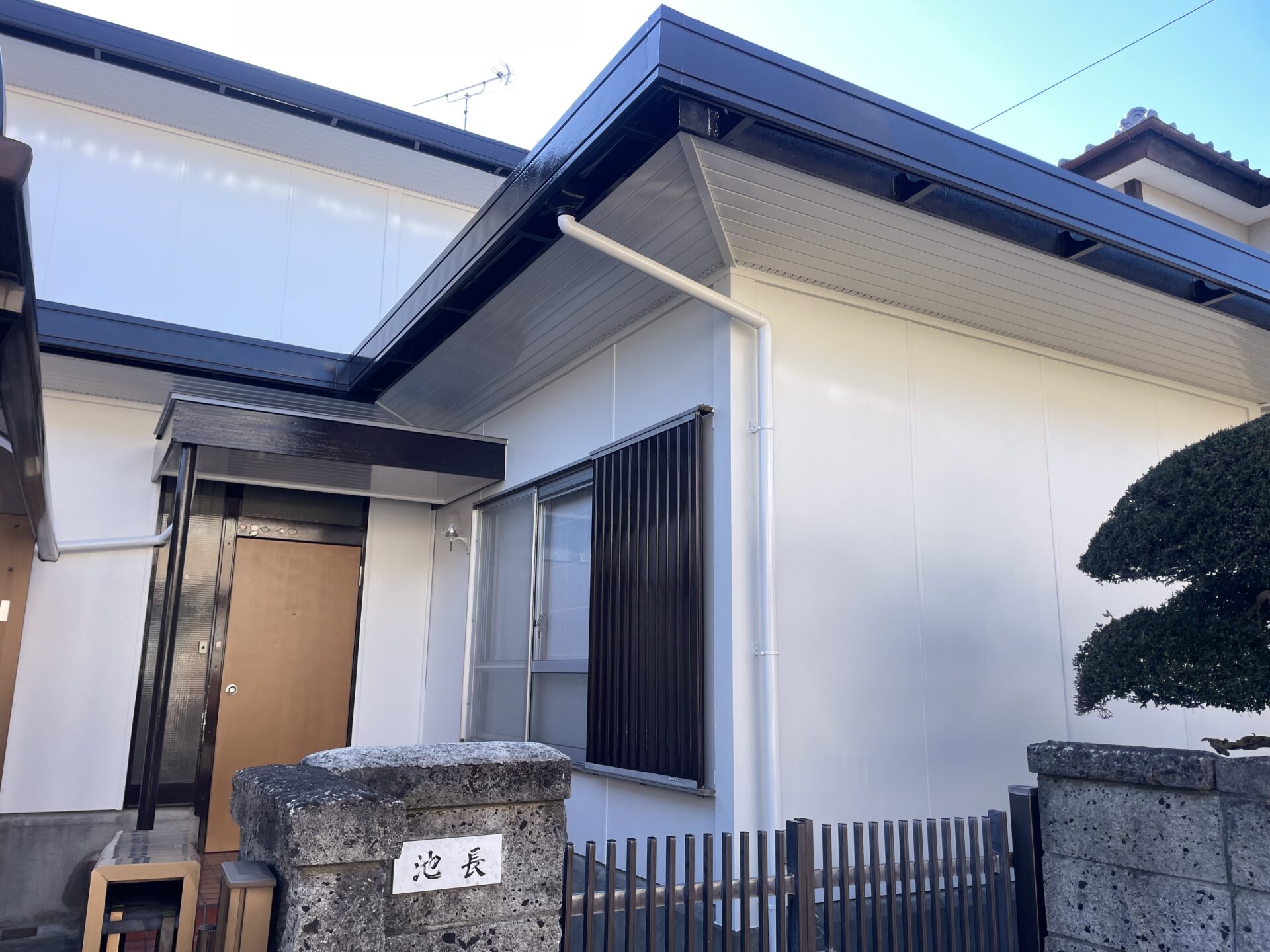 埼玉県川越市で屋根と外壁を無機ハイブリッド塗料で塗装を行いました！施工後