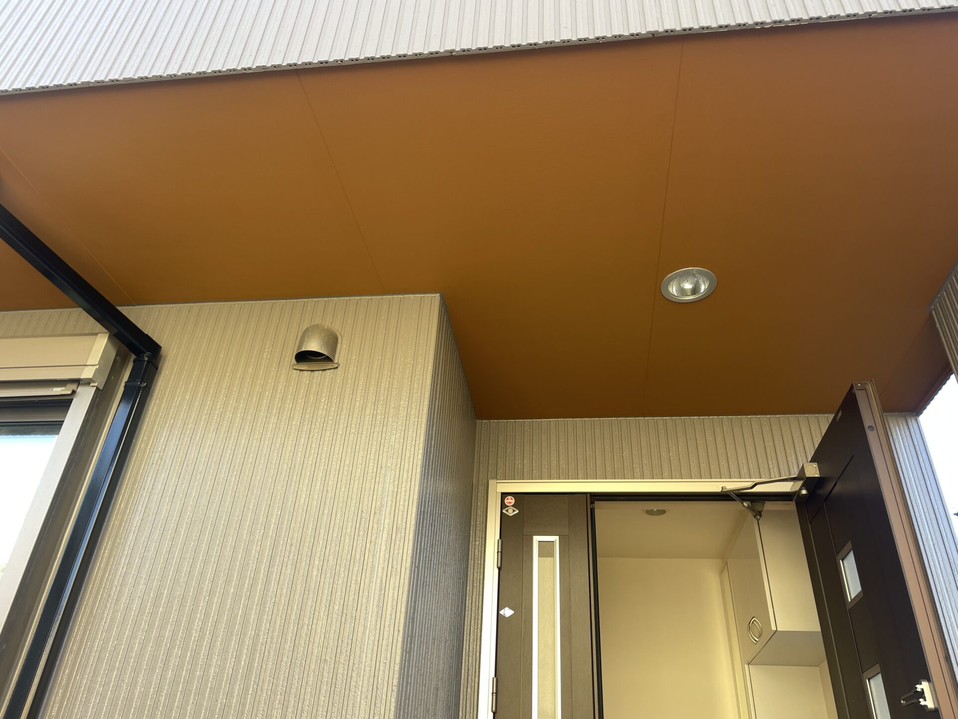 埼玉県川越市　S様邸　外壁屋根塗装・コーキング打替え工事　途中経過施工後