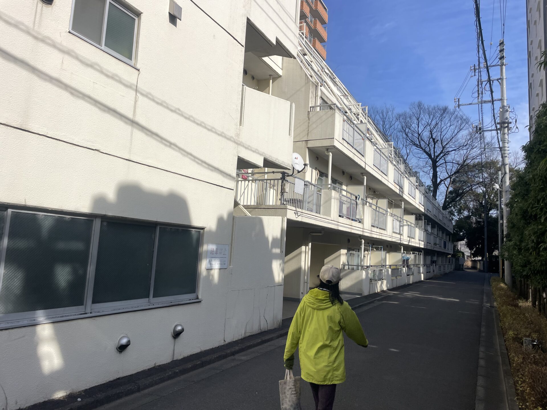 埼玉県川越市　マンション　外壁屋根塗装工事　途中経過です。施工前