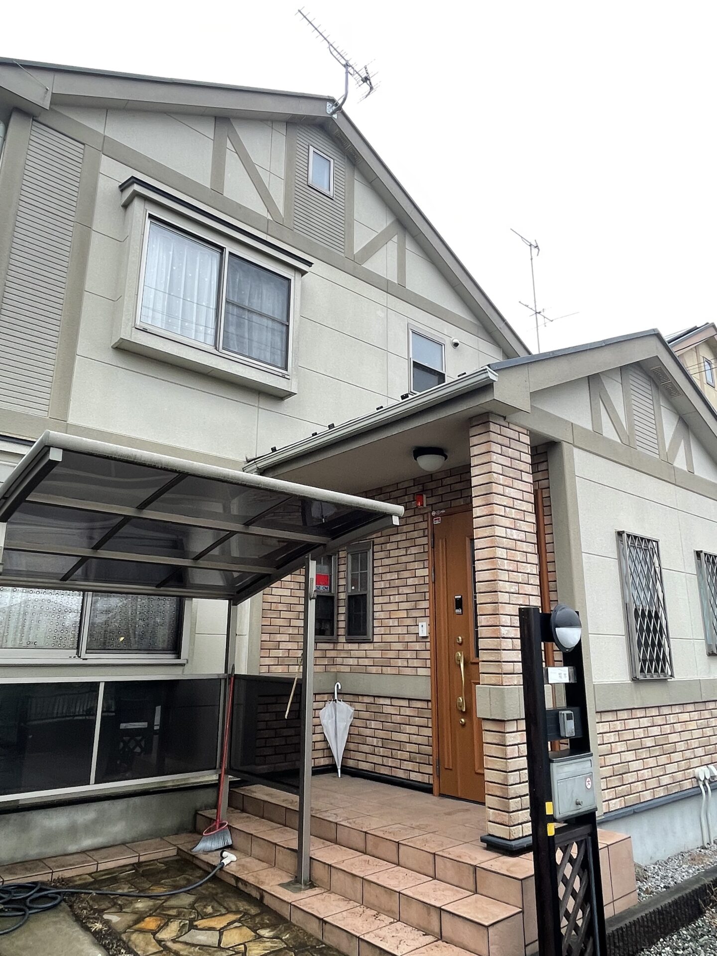 埼玉県川越市で屋根と外壁をラジカル制御型塗料で塗装をしました！施工前