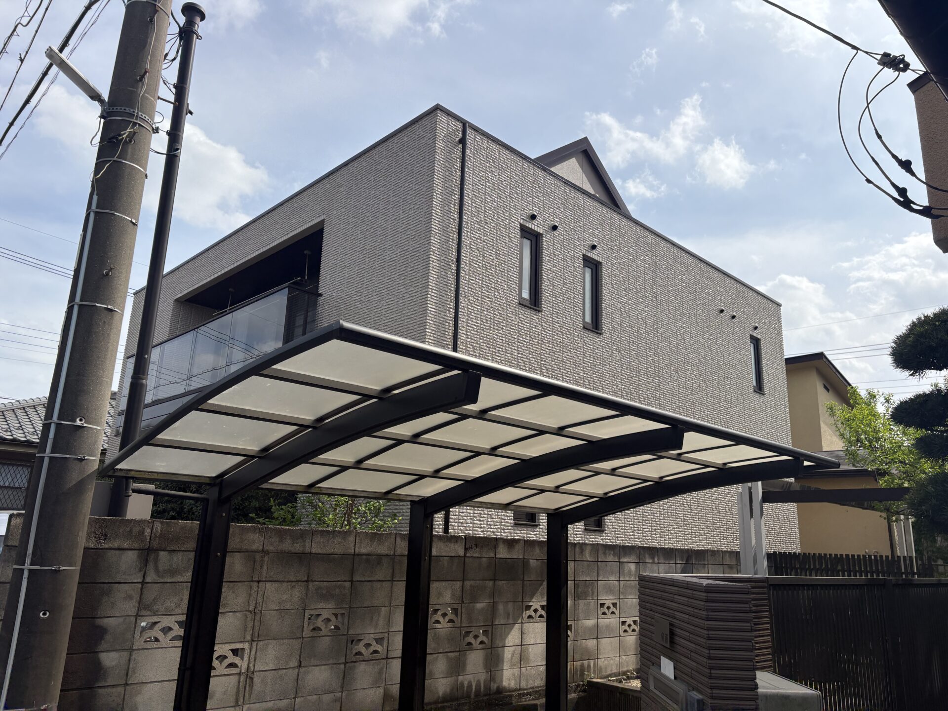 埼玉県川越市　不動産管理会社様からのご依頼で外壁塗装と屋根塗装を行いました！施工後