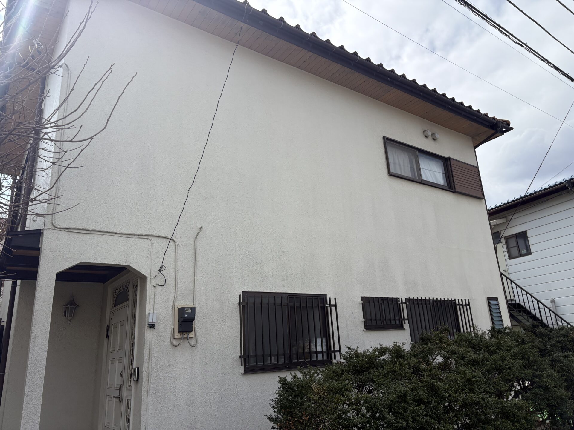 埼玉県狭山市　S様邸　外壁塗装工事施工前